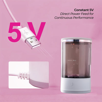 Nettoyeur de pinceaux de maquillage électronique a ultrason automatique