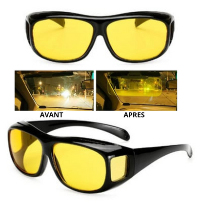 Lunette de conduite HD vision Nuit et Jour🚨👓🚘✅
