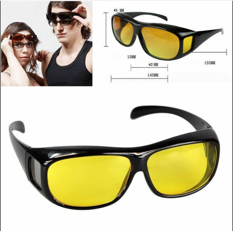 Lunette de conduite HD vision Nuit et Jour🚨👓🚘✅