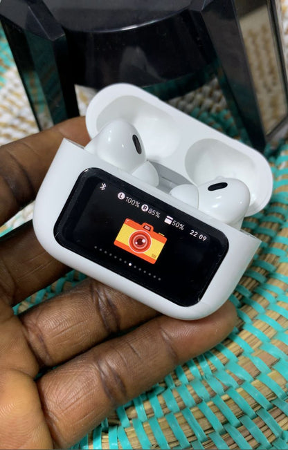Airpod A9 Pro avec écran tactile LED LCD 📱🎧 Remise -50%