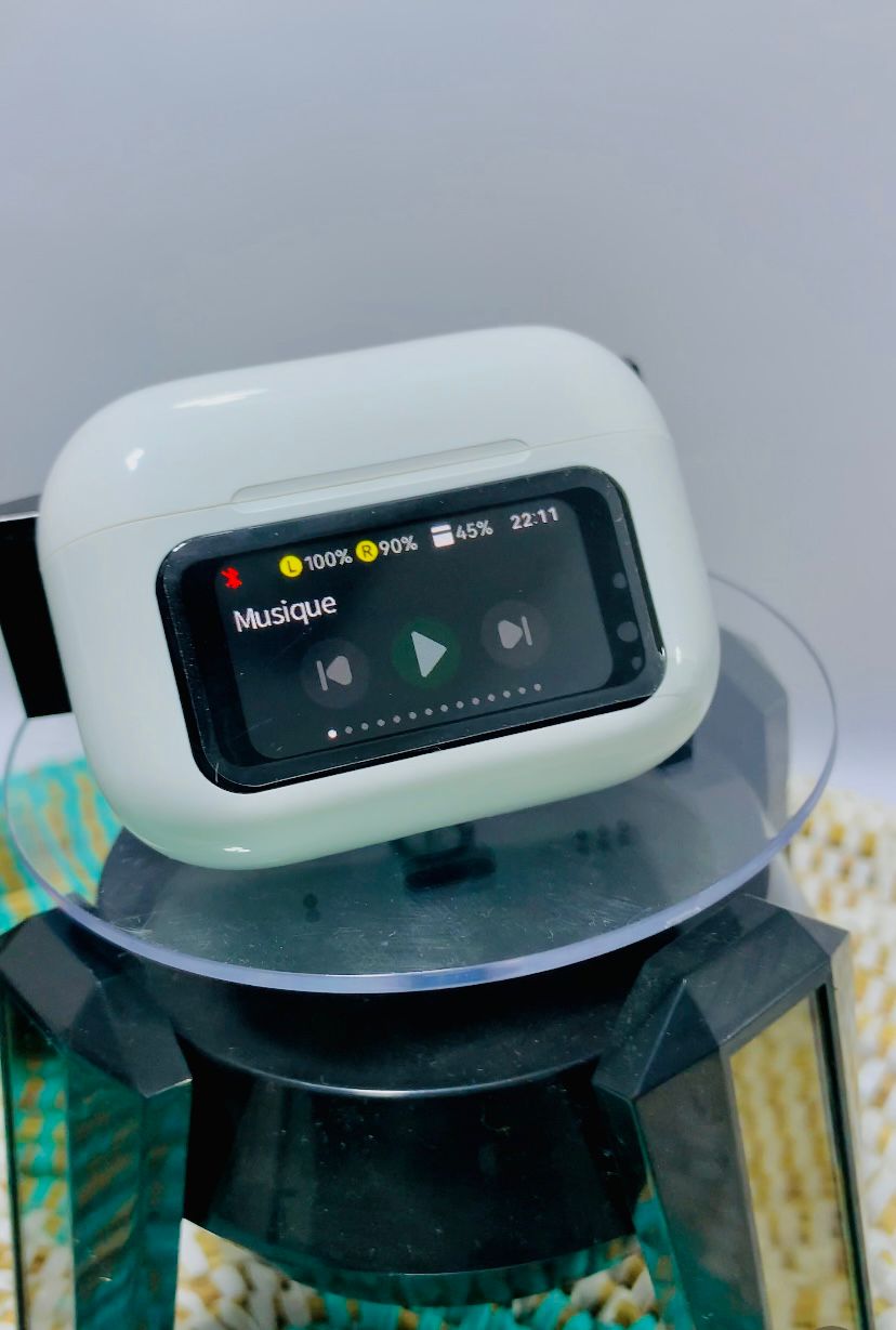Airpod A9 Pro avec écran tactile LED LCD 📱🎧 Remise -50%